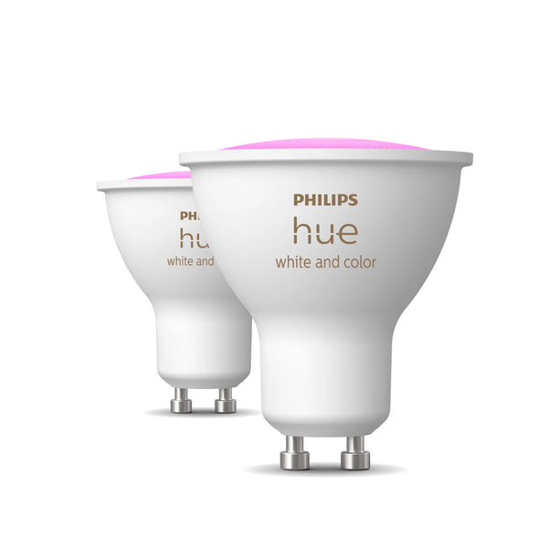 Philips Hue White and Color Ambiance LED-spot lyspære 4.2W E 400lumen 2000-6500K Multifarvet/varmt til køligt hvidt lys