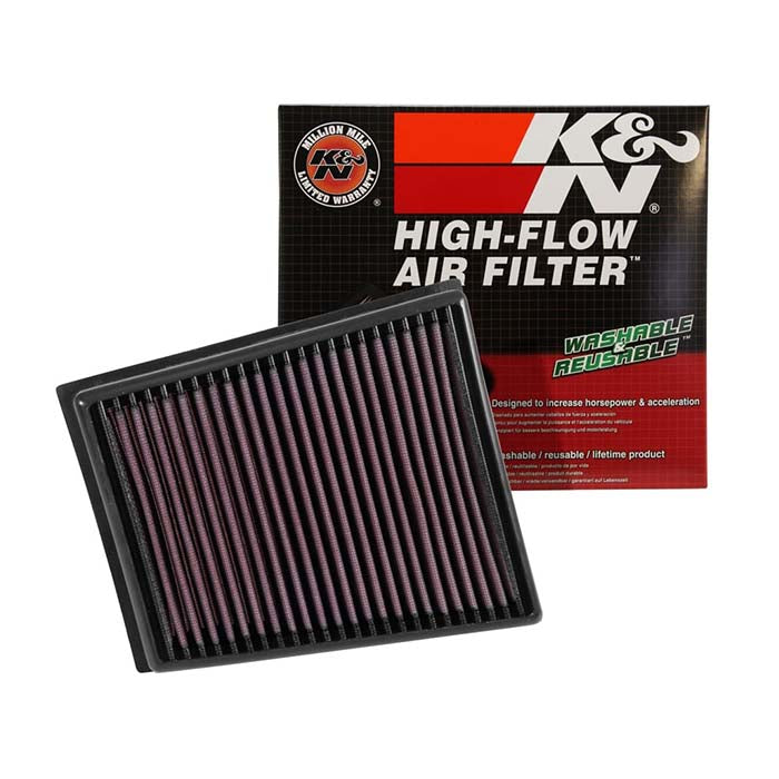Luftfilter 33-3057 til forbedret luftgennemstrømning og ydeevne - K&N
