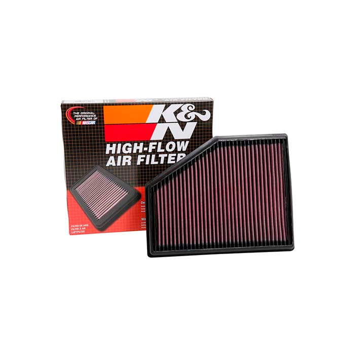 Luftfilter K&N 33-3079 - vaskbart High-Flow til bilmotorer, K&N