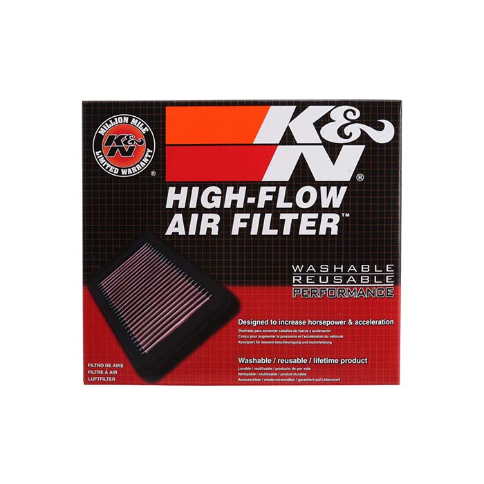 Luftfilter K&N 33-3079 - vaskbart High-Flow til bilmotorer, K&N