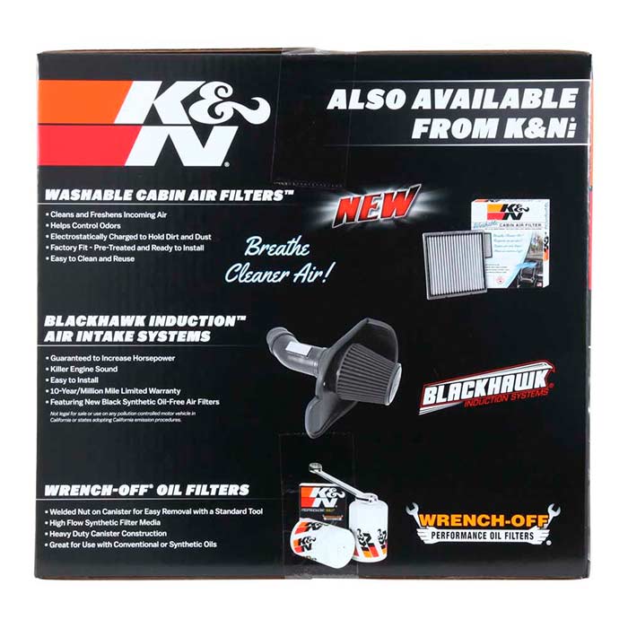 K&N filter 69-5316ts