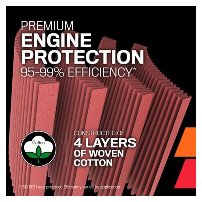 K&N E-2443 luftfilter til Lexus og Toyota