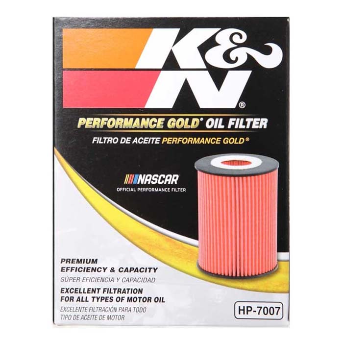 Oliefilter K&N HP-7007 til BMW & Volvo - K&N
