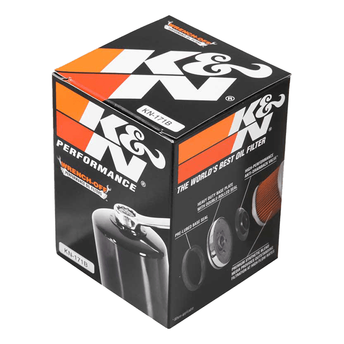 Oliefilter til Buell & Harley Davidson 17 mm møtrik - K&N