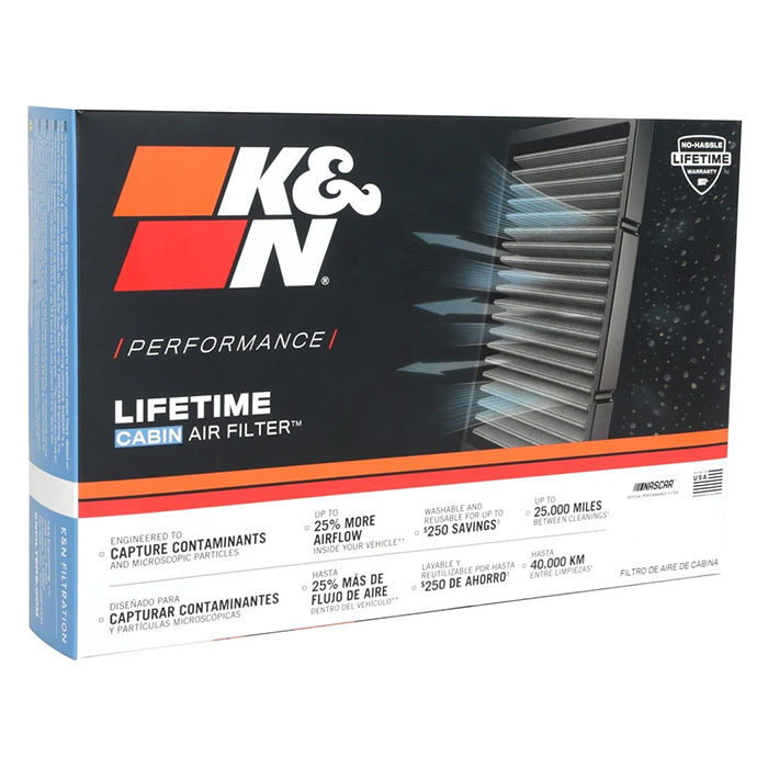 Kabinefilter vaskbart til Lexus RZ300e/RZ450e/Subaru Solterra/Toyota bZ4X - K&N