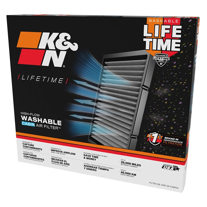 Kabinefilter VF3000 vaskbart og genanvendeligt - K&N