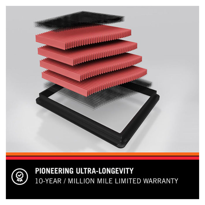 Luftfilter til bil K&N 33-3082 - vaskbart ydeevnefilter, K&N