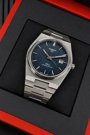 Tissot PRX Powermatic 80 blåt herreur T137.407.11.041.00