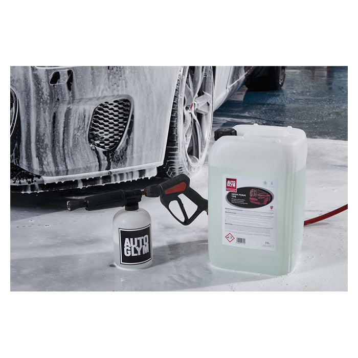 Skummende TFR bilrengøring 25L - effektiv trafikfilmfjerner til højtryksrensere, Autoglym