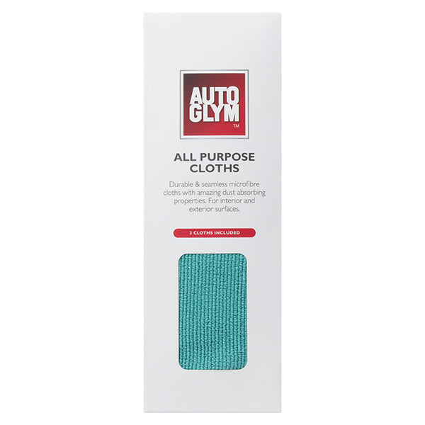 Autoglym All Purpose Mikrofiberklud 40x40cm 3 stk