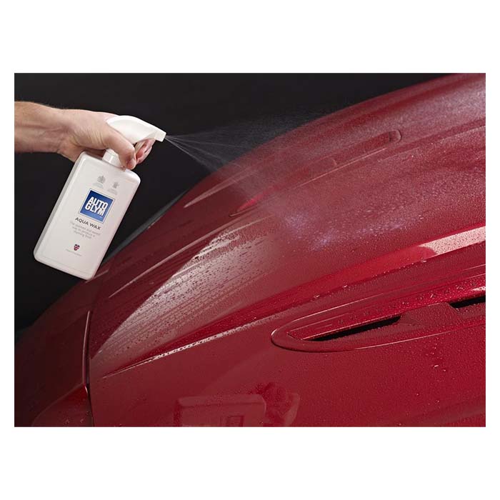 Aqua Wax spray til vådpolering 500 ml - Carnauba voks, inkl. klude - Autoglym