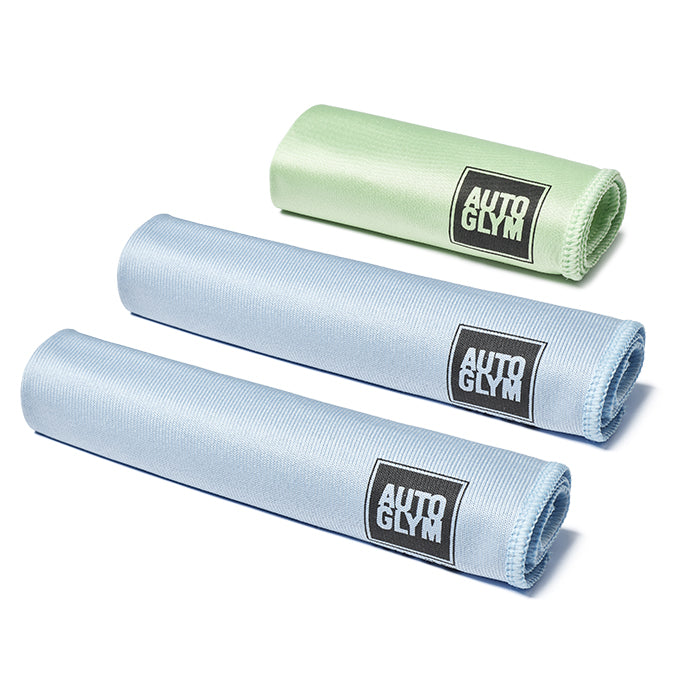Mikrofiber klude til glas og skærm 3 stk - Autoglym