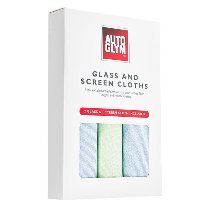 Mikrofiber klude til glas og skærm 3 stk - Autoglym