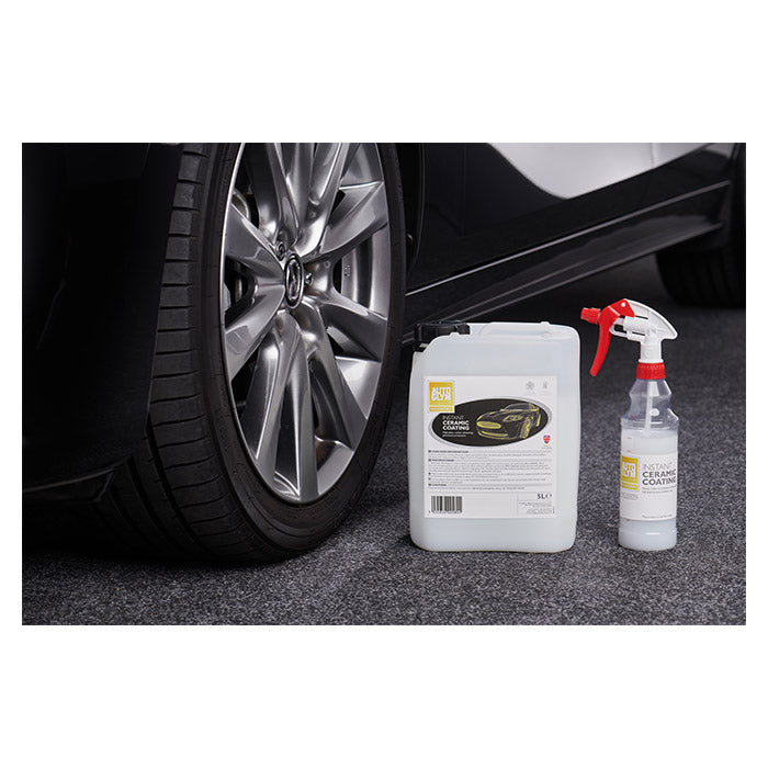 Ceramic Coating 5L sæt - bilbeskyttelse, spraybar, inkl. flaske og klud - Autoglym