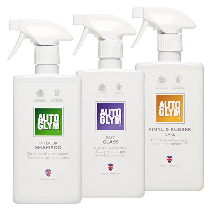 Interiørrens sæt til bil - Interior Shampoo, Vinyl & Glass, Autoglym