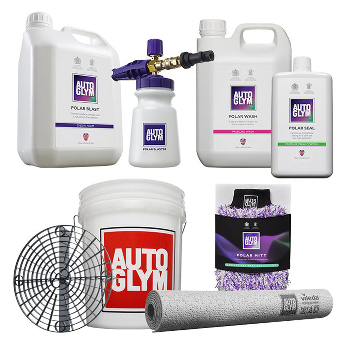 Udvendig vaske- og plejesæt til højtryksrenser - Autoglym