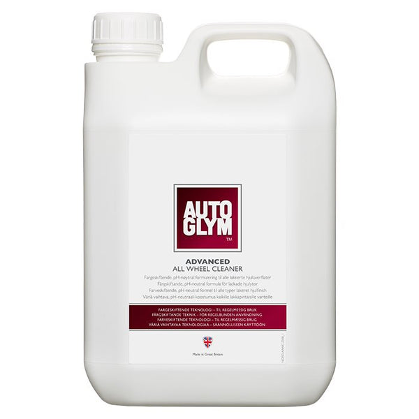 Autoglym Advanced Wheel cleaner 2,5L 6 stk inkl.sprayer