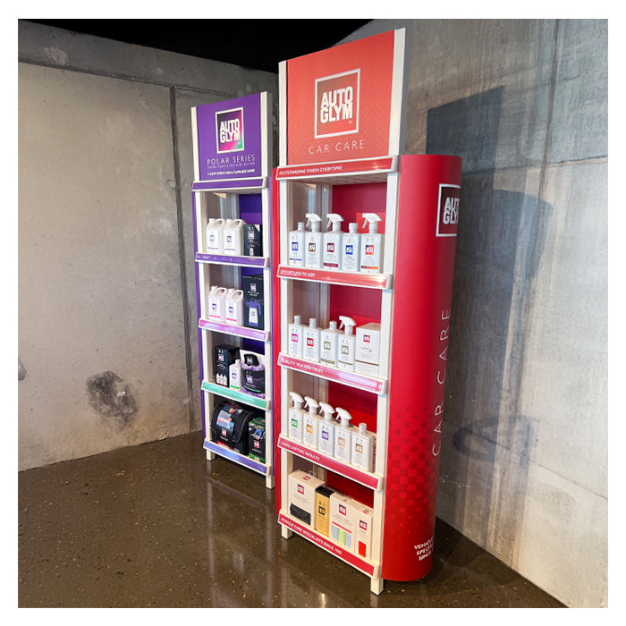 Autoglym Core Gulvstativ med 4 hylder