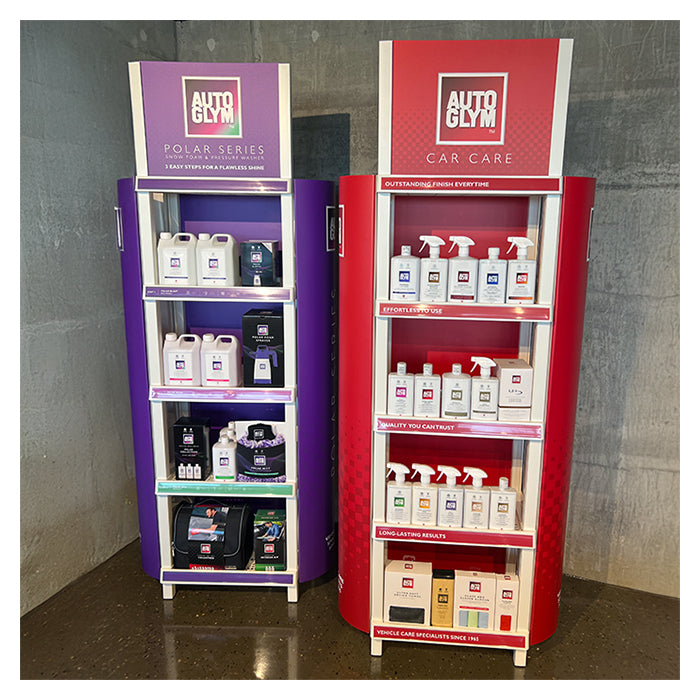 Autoglym Core Gulvstativ med 4 hylder