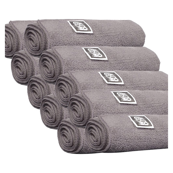 Grå mikrofiberklude 40x40 cm 10 stk - Autoglym