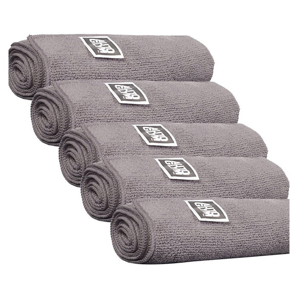 Mikrofiberklude 40x40 cm grå 5 stk - Autoglym