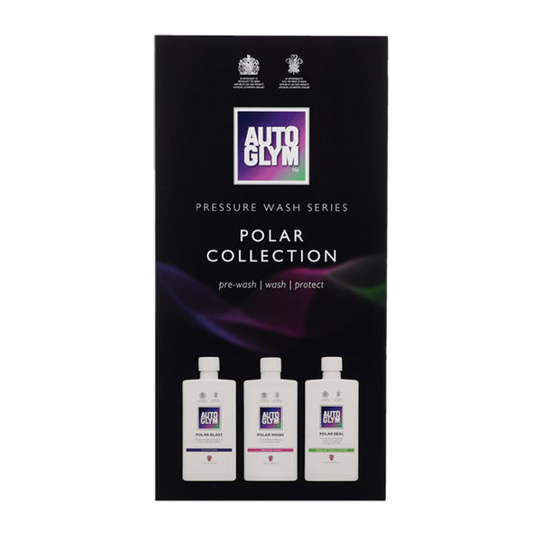 Autoglym Polar Collection - forvask, shampoo og coating til højtryksrenser - Autoglym