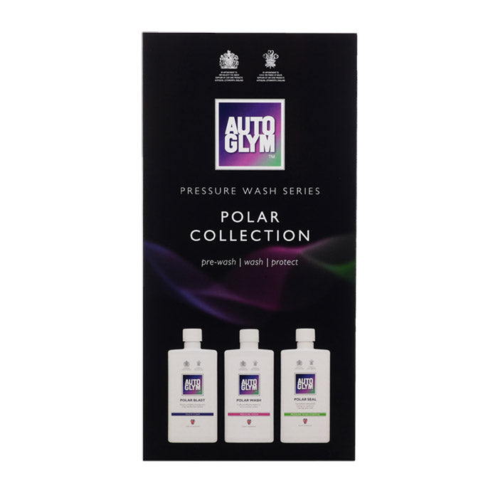 Autoglym Polar Collection - forvask, shampoo og coating til højtryksrenser - Autoglym