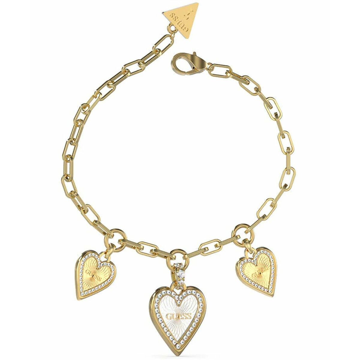 Armbånd til kvinder Guess JUBB03235JWYGRHS 22 cm