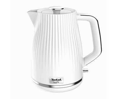 Tefal Loft Elkedel 1.7liter 2.4kW Hvid med kromdetaljer
