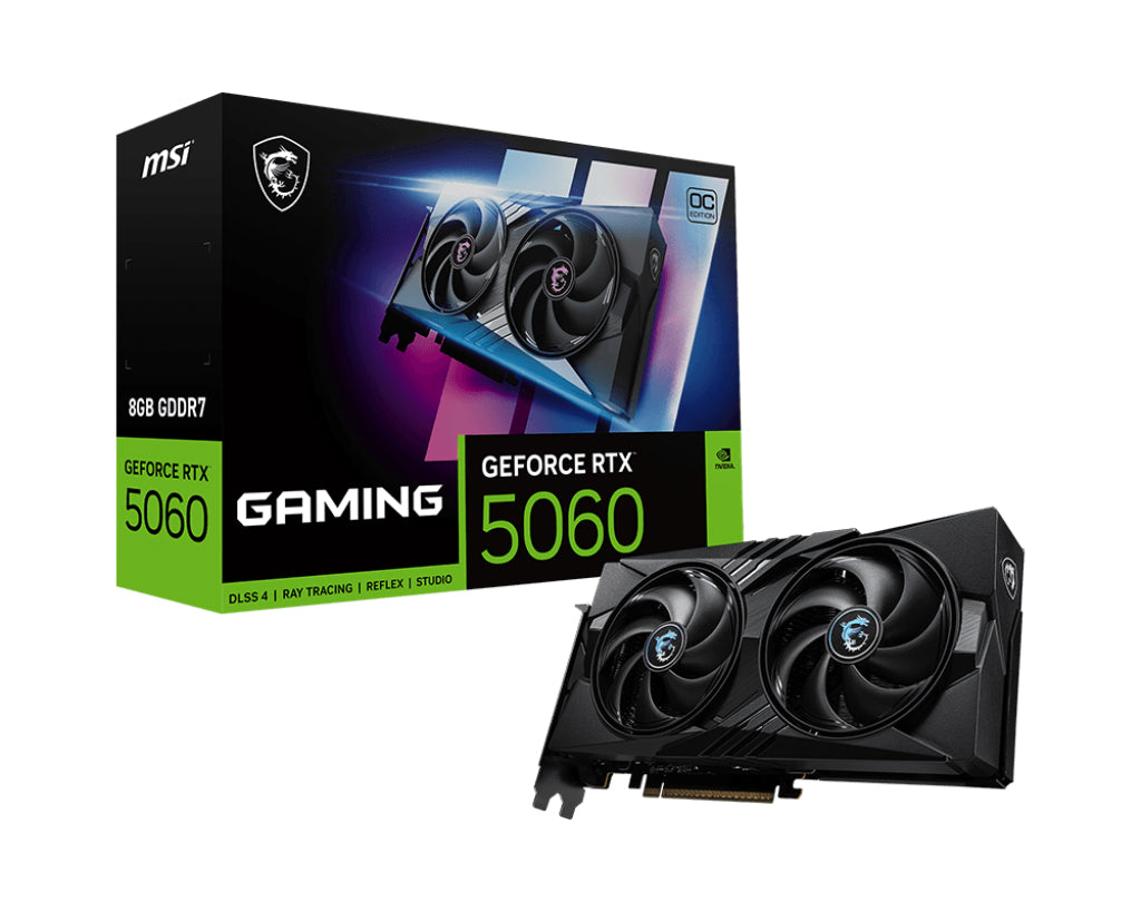 MSI GeForce RTX 5060 8G Gaming OC 8GB