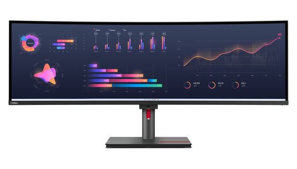 Lenovo ThinkVision P49w-30 49 IPS 5120 x 1440 (UltraWide) Thunderbolt 4 HDMI DisplayPort 60Hz