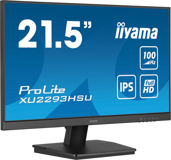 iiyama ProLite XU2293HSU-B7 22 IPS 1920 x 1080 (Full HD) HDMI DisplayPort 100Hz