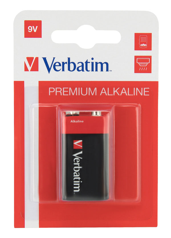 Verbatim 9V Standardbatterier