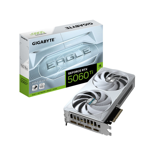 Gigabyte GeForce RTX 5060 Ti Eagle OC Ice 8GB Hvid