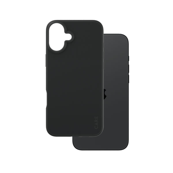 PanzerGlass CARE Fashionable Case til iPhone 16 Plus Sort
