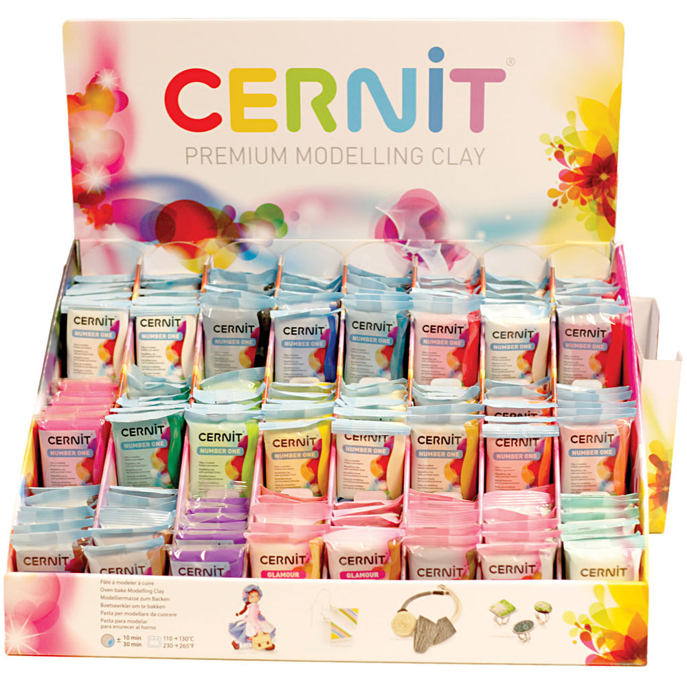 Cernit Modelleringsmasse - 24 Assorterede Farver
