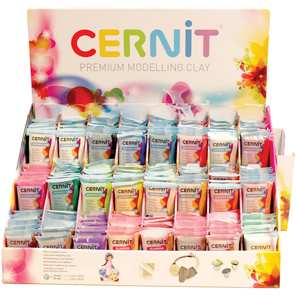 Cernit Modelleringsmasse - 24 Assorterede Farver