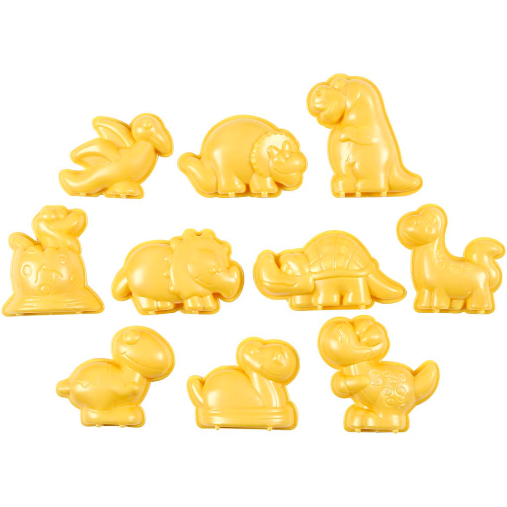 Sandforme, str. 3,5-9,5 cm, 36 stk./ 1 pk.