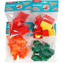 Sandforme, str. 3,5-9,5 cm, 36 stk./ 1 pk.