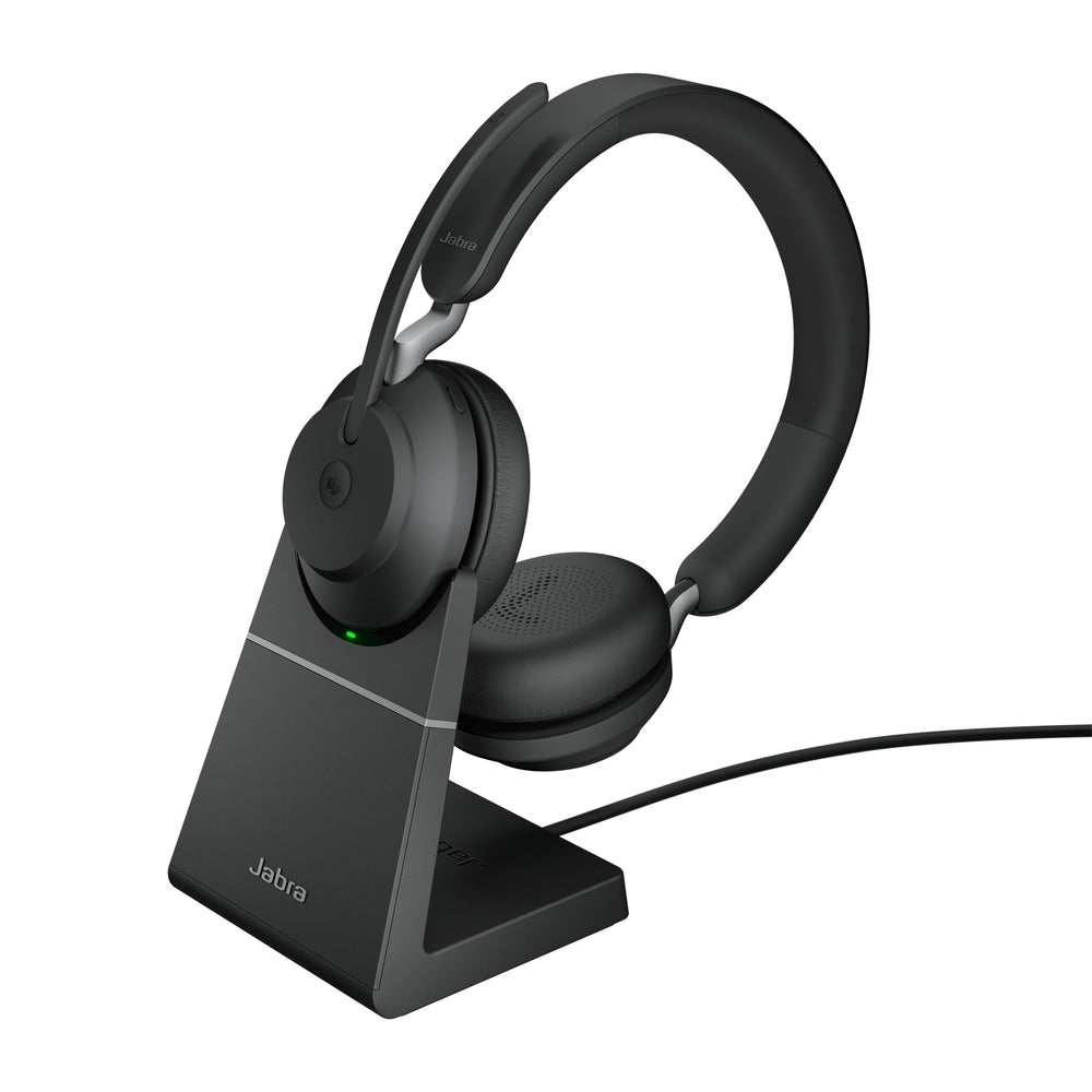 Jabra Evolve2 65 MS Stereo Trådløs Høretelefoner Sort