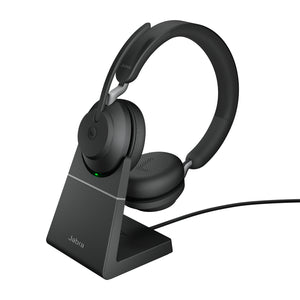 Jabra Evolve2 65 MS Stereo Trådløs Høretelefoner Sort