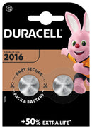 Duracell Knapcellebatterier CR2016