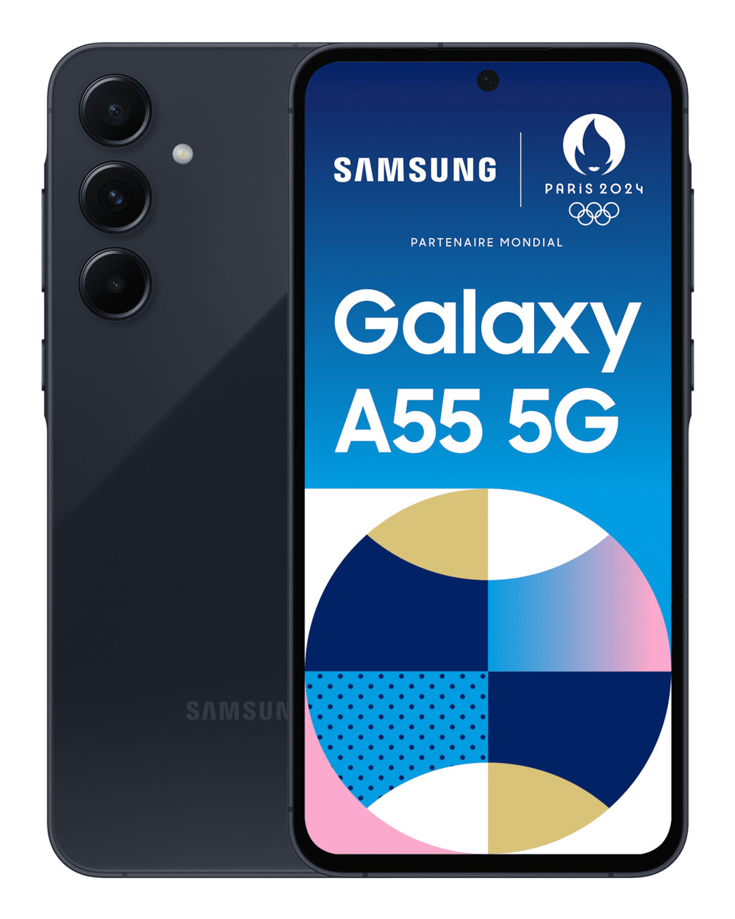 Samsung Galaxy A55 6.6 128GB Midnatsblå