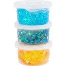 Sequin Clay, blå/grøn harmoni, 3x60 g/ 1 pk.