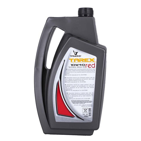 10W-40 semisyntetisk motorolie 4L - Tarex