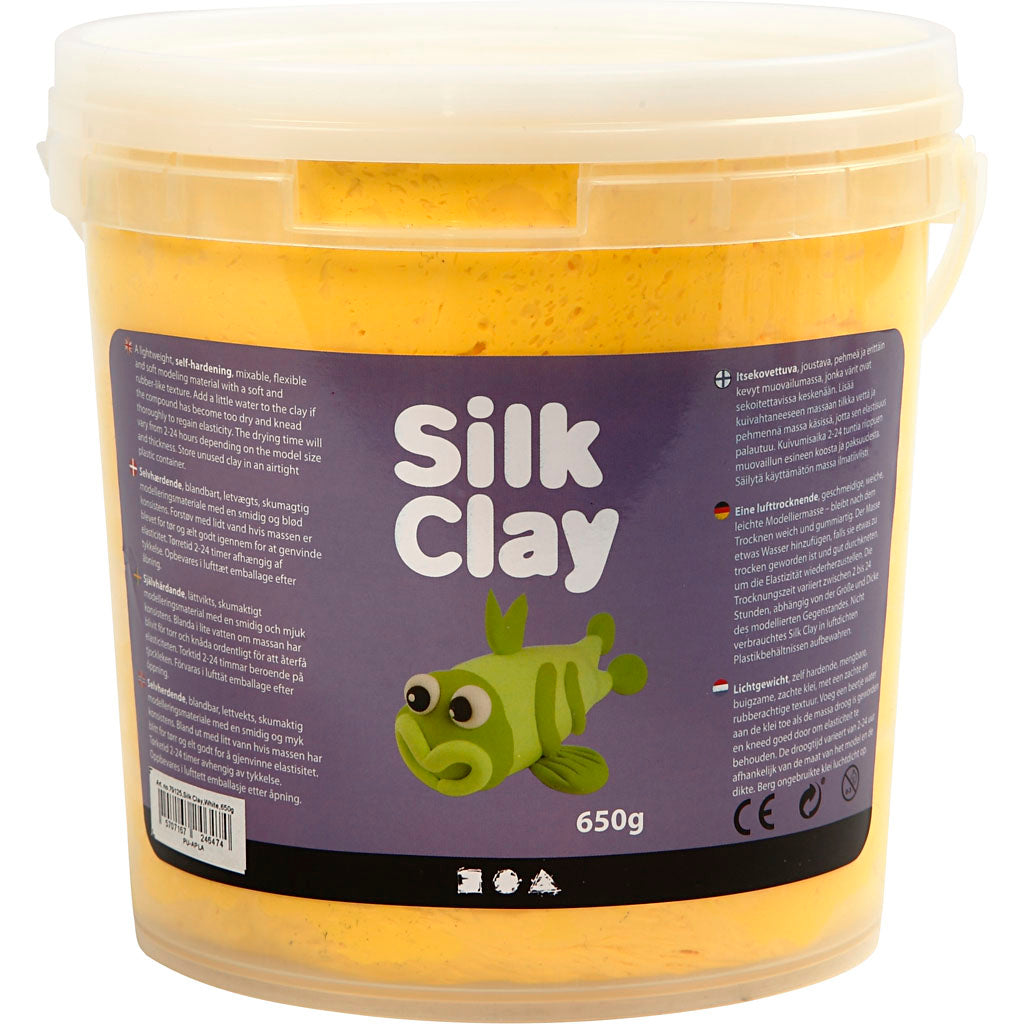 Silk Clay® Gul Modelleringsmasse, 650 g