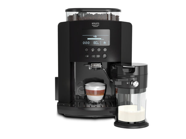 Krups Essential EA819N10 Automatisk kaffemaskine Sort