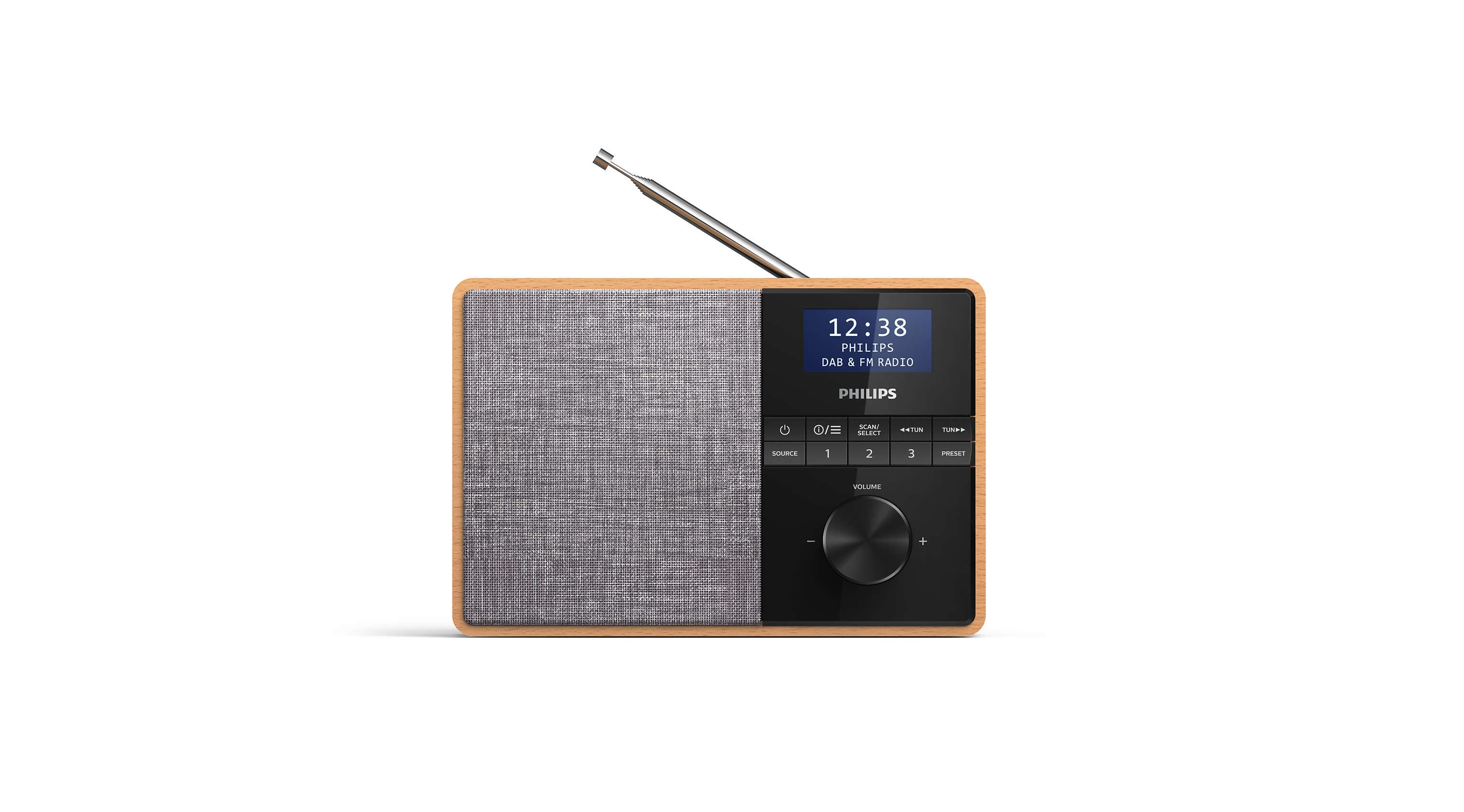 Philips TAR5505 DAB bærbar radio Beige