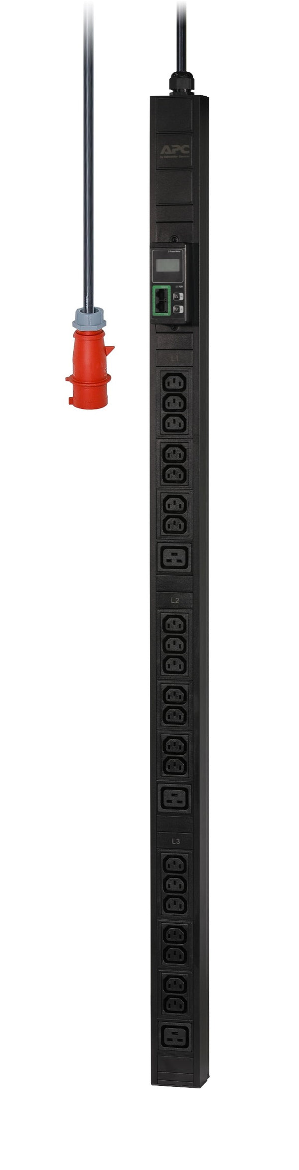 APC Easy Metered Rack PDU EPDU1216M Strømfordelingsenhed 24-stik 16A Sort 1.98m