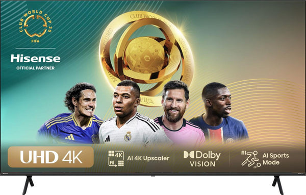 Hisense 85E6NT 2,16 m (85) 4K Ultra HD Smart TV Wi-Fi Sort 400 cd/m²
